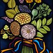 Stained Glass Floral Bouquet. Een project van  Interieur van Flora Jamieson - 11.09.2021