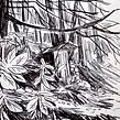Sketches for client's cottage. Een project van  Beeldende kunst,  Schetsen,  Tekening y Sketchbook van Nathan Jurevicius - 13.09.2021