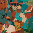 Ilustraciones proyecto DEJUSTICIA Ein Projekt aus dem Bereich Traditionelle Illustration, Zeichnung und Digitale Zeichnung von Felipe Rodriguez - 13.09.2021