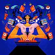 Ilustraciones revista Bacánika. Un projet de Design , Illustration traditionnelle, Dessin , et Dessin numérique de Felipe Rodriguez - 13.09.2021
