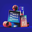 Be Bold // Typo Animation. Un proyecto de Ilustración tradicional, Motion Graphics, 3D y Tipografía de Christophe Zidler - 16.09.2021