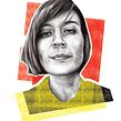 Elaine. Un projet de Dessin de portrait, Design , Illustration traditionnelle, Dessin au cra, on, Illustration éditoriale, Illustration numérique, Dessin numérique , et Peinture numérique de Paul Ryding - 02.09.2021
