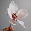 Sugar Magnolias & Marbled Fondant. Design, Arts, and Crafts project by Cynthia Irani - 09.18.2021