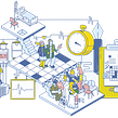 Solver Stories- The New York Times. Editorial Illustration project by Ana Pérez López - 09.20.2021