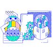 Samsung Tv-GQ Spain Ein Projekt aus dem Bereich Traditionelle Illustration und Editorial Illustration von Ana Pérez López - 20.09.2021