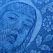True blue. Un proyecto de Bordado e Ilustración tradicional de Bugambilo - 20.09.2021
