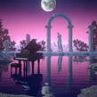 Under The Moon. 3D, and Traditional illustration project by Andrew Morgan - 09.25.2021
