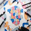 "If they can do it, you can do it too". Lettering, H, Lettering e Ilustração tradicional projeto de Snooze One - 27.09.2021