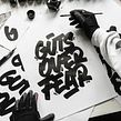 "Guts Over Fear". Un proyecto de Caligrafía y Lettering de Snooze One - 27.09.2021
