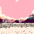 Eclipse . Traditional illustration, and 2D Animation project by Kim ROSELIER - 05.13.2021