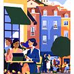 LISBONNE. Un progetto di Illustrazione tradizionale di Kim ROSELIER - 27.09.2021