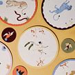 Polkra x Anna Glover - Tableware. Un projet de Illustration traditionnelle, Packaging, Br, ing et identité, Narration, Conception de produits, Design , Illustration numérique, Conception numérique, Peinture gouache, Aquarelle, Direction artistique, Création de motifs, Illustration naturaliste et Instagram de Anna Glover - 27.09.2021