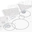 Circle Waves. Traditional illustration, Design, Architecture, and Architectural Illustration project by PAKKA - 09.30.2021
