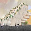 The Hill. Un proyecto de Arquitectura, Ilustración arquitectónica y Diseño de PAKKA - 30.09.2021