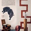House & Garden Magazine - Bespoke Mural. Projekt z dziedziny Design, Trad, c, jna ilustracja, Malowanie akwarelą, Dekoracja wnętrz,  Sztuki piękne, Projektowanie wnętrz, Projektowanie powierzchni h, low, ch, Malowanie gwaszami,  Manager art, st, czn, Br, ing i ident, fikacja wizualna,  Malarstwo, Pattern design, Kreat, wność,  R, sunek art, st, czn, Instagram, Projektowanie c, frowe, Narracja, Ilustracja naturalist, czna, R i sunek botaniczn użytkownika Anna Glover - 01.10.2021