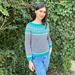 Sweater Rumba Jacquard. Een project van  Ontwerp, Textiel,  Modeontwerp y Kostuumontwerp van Jandi Gardiazabal - 05.10.2021