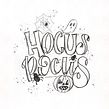 Hocus Pocus. Een project van Traditionele illustratie,  H, lettering,  Belettering y Digitale belettering van Chiara Bacchini - 06.10.2021