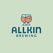 Allkin logo and brand identity. Een project van Traditionele illustratie, Logo-ontwerp,  Br e ing en identiteit van Aron Leah - 08.10.2021