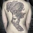 DONNA UOMO. Desenho de tatuagens e Ilustração tradicional projeto de Marco Matarese - 09.10.2021