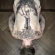 LA POSIZIONE DELL'ALBERO. Tattoo Design, and Traditional illustration project by Marco Matarese - 10.09.2021