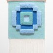 MAZE: Blue and Green & MAZE: Pink and Yellow. Un proyecto de Tejido de Allyson Rousseau - 11.10.2021