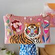 Punch Needle Tiger Rug. Un proyecto de Punch needle de Adeline Wang - 12.10.2021