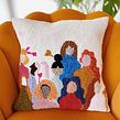 Punch needle pillow - Gather again. Un proyecto de Punch needle de Adeline Wang - 12.10.2021