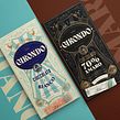 Girondo, cioccolato artigianale 🍫🇮🇹. Ilustração tradicional, Design, Gestão de design, Direção de arte, Packaging, Desenho, Desenho digital, Ilustração vetorial, Ilustração digital, e Design gráfico projeto de Emi Renzi - 14.10.2021
