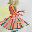 Pirouette blog - fashion show illustration assignment. Traditional illustration, and Drawing project by Chris Gambrell - 02.01.2020