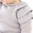Jersey de Punto con Volantes para bebé – Tutorial y Patrón – Ein Projekt aus dem Bereich Modedesign, Design von Garderoben und Weben von Marta Porcel Vilchez - 24.10.2017