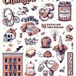 NY Flash. Un progetto di Illustrazione tradizionale, Disegno, Illustrazione digitale, Disegno a matita, Design, Design di tatuaggi, Graphic design, Tipografia, Lettering, Lettering digitale, H e lettering di David Leutert - 01.02.2017