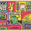 Cannabis Blog Illustration. Een project van Traditionele illustratie, Redactioneel ontwerp, Redactionele illustratie,  Ontwerp, T, pografie, T, pografisch ontwerp, Stripboek,  Belettering, Digitale belettering,  H y lettering van David Leutert - 29.09.2020