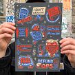BLM Sticker Sheet. Un progetto di Illustrazione tradizionale, Design, Disegno, Disegno digitale, Graphic design, Tipografia, Design tipografico, Lettering, Lettering digitale, H e lettering di David Leutert - 09.06.2020