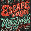Escape From NY. Ilustração tradicional, Design, Tipografia, Desenho tipográfico, Ilustração digital, Lettering, Lettering digital, H, e Lettering projeto de David Leutert - 04.05.2020