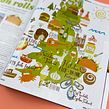 Olive Magazine - UK Food Festivals . Projekt z dziedziny Trad, c, jna ilustracja, Ilustracja c i frowa użytkownika Lauren Radley - 31.12.2016