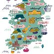 Tourism Ireland x The Telegraph. Traditional illustration, and Digital Illustration project by Lauren Radley - 12.01.2019