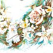 Seven Flowers - Kylie Minogue for M&S. Un projet de Illustration traditionnelle, Beaux Arts, Art floral et végétal, Aquarelle, Peinture, Dessin au cra, on, Illustration à l'encre , et Esquisse  de Carne Griffiths - 29.04.2018