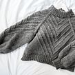 Lines Sweater, Raglanpullover. Design, Design de moda, DIY, e Artesanato projeto de Simone Ryan - 22.10.2021