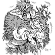 Illustration - RPG Monster Manual Project . Projekt z dziedziny Trad, c, jna ilustracja i Design użytkownika Ash Rudolph - 22.10.2021