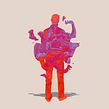 Dark & Colors. Traditional illustration, Editorial Design, Drawing, Realistic Drawing, Concept Art, Digital Illustration, Digital Painting, and Design project by Vicente Martí Solar - 10.22.2021