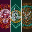 Día de Muertos. Lettering, Digital Lettering, and Traditional illustration project by Ana Hernández - 10.13.2017