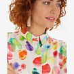 Camisa unitalla 36-46 estampado líquido.  project by Laura peSeta - 10.27.2021