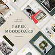 Paper Moodboard - Social Kit. Redes sociais, e Design para redes sociais projeto de Sparrow & Snow - 18.12.2018