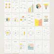 Charts and Graphs Social Kit. Traditional illustration, Social Media, and Social Media Design project by Sparrow & Snow - 06.03.2020