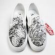 I got to have my Vans. Un proyecto de Ilustración tradicional, Diseño, Bellas Artes, Ilustración botánica, Ilustración naturalista				, Sketchbook e Ilustración con tinta de David Morales - 29.10.2021