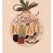 Lettering di Natale. Traditional illustration, Lettering, Digital Lettering, H, and Lettering project by Chiara Bacchini - 11.01.2021