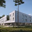 GERONTOLOGY CENTER ZAJEČAR. Een project van Architecturale visualisatie,  Architecturale illustratie, Digitale illustratie y Fotografische postproductie van Milan Stevanović - 20.05.2020