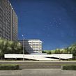 Sindjelić Square Garage. ArchVIZ, Architectural Illustration, Digital Illustration, Digital Painting, Photograph, and Post-production project by Milan Stevanović - 04.26.2020