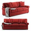 Cindy Crawford Home Bellingham Cardinal Sofa. 3D, 3D Modeling, and ArchVIZ project by Milan Stevanović - 07.06.2018