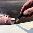 Paint a house in watercolor. Een project van Aquarelschilderen van Christian Koivumaa - 07.11.2021